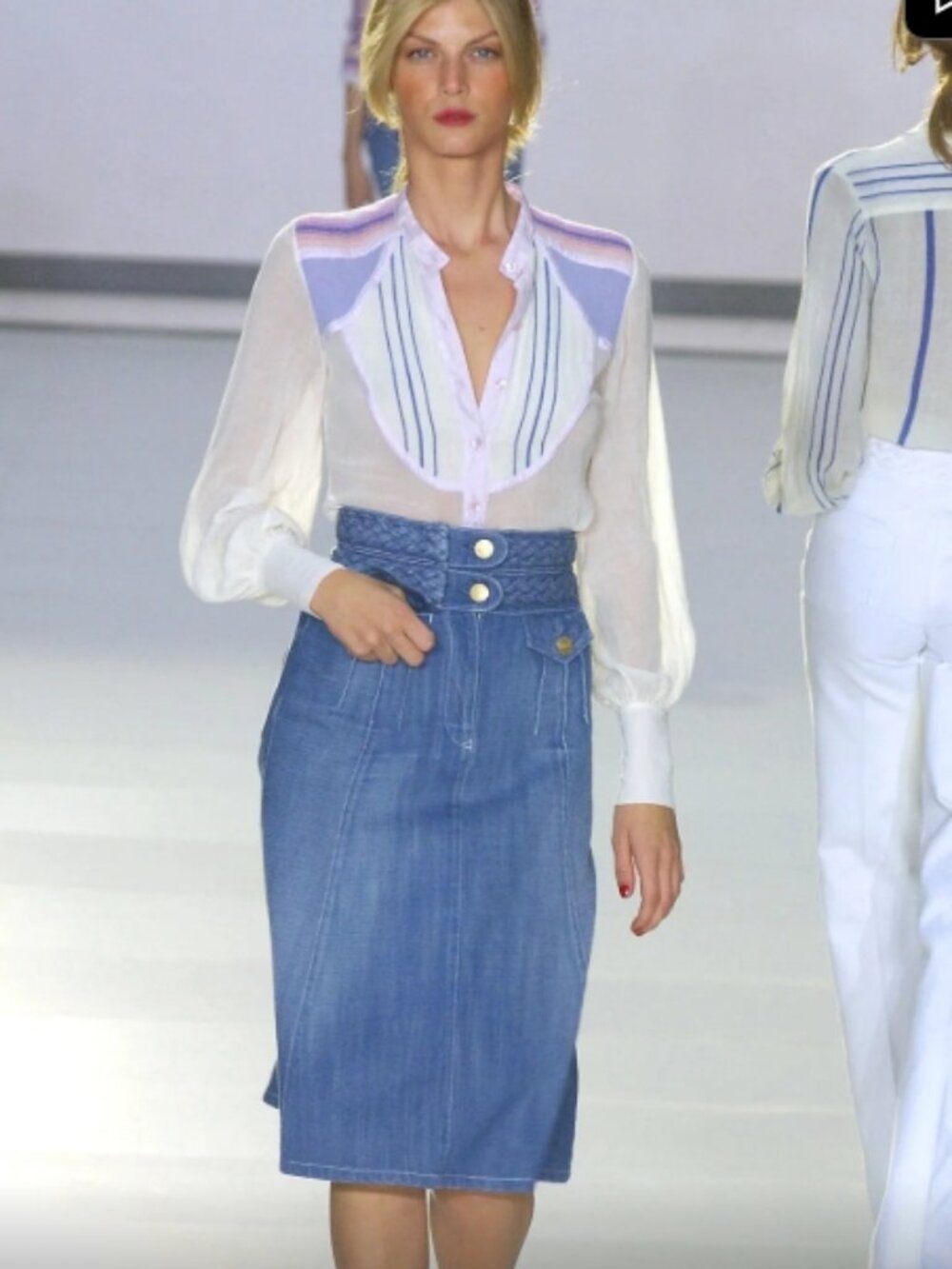Chloe Vintage Pheobe Philo Spring Ready to Wear 2004
